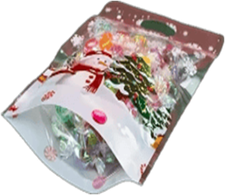 Солодкий подарунок "Маленька пластикова сумка з солодкими гостинцями" АЛЬФА-БОГУСЛАВ 250 г